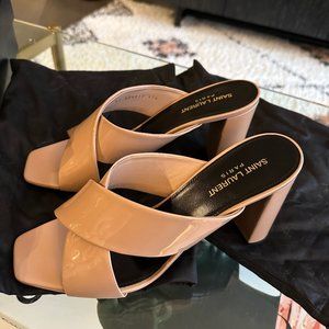 Saint Laurent LOU LOU Mule Sandals